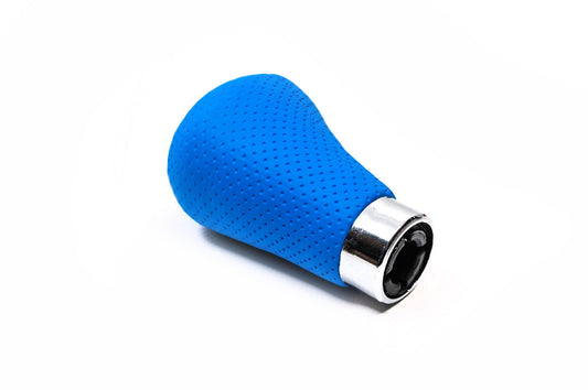 Gear Shift Knob OEM (leatherette, light blue perforated) for BMW 3 Series E36 1990-2000 - image 2