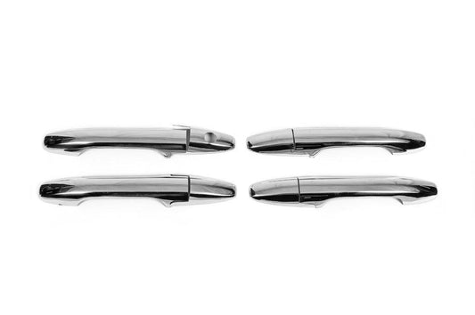 Pads on handles (4-piece, stainless steel.) for Honda Civic Sedan VIII 2006-2011 - Reelken Auto