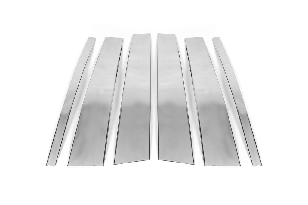 Stainless Steel Door Pillar Trim (4 pcs) for Land Rover Freelander II 2006-2014 - image 2