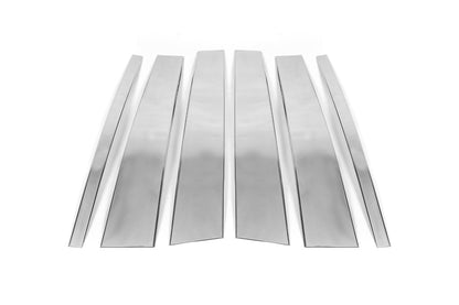 Stainless Steel Door Pillar Trim (4 pcs) for Land Rover Freelander II 2006-2014 - image 2