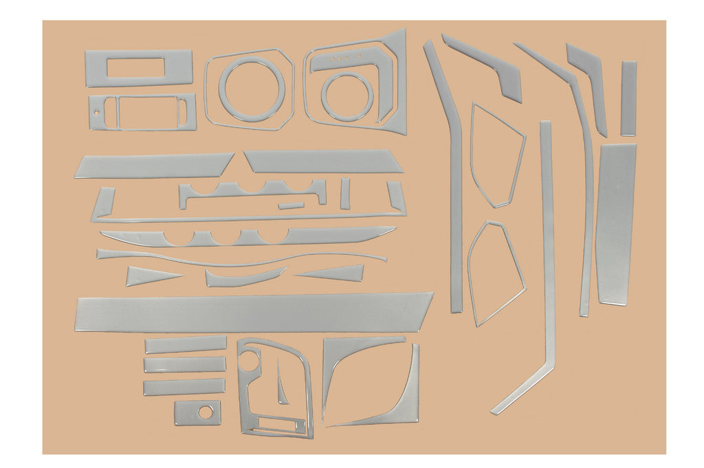 Dashboard Trim Covers (2020+) for Volkswagen T6 2015-2024 - image 3