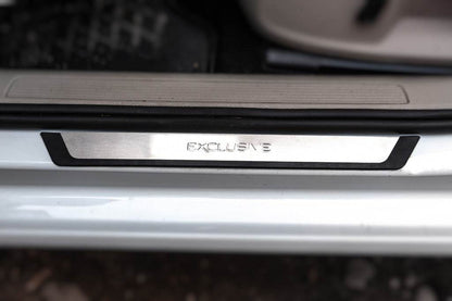 Door sills Flexill Exclusive (4 pcs, stainless steel) for Volkswagen Golf 7/E-Golf - Reelken Auto