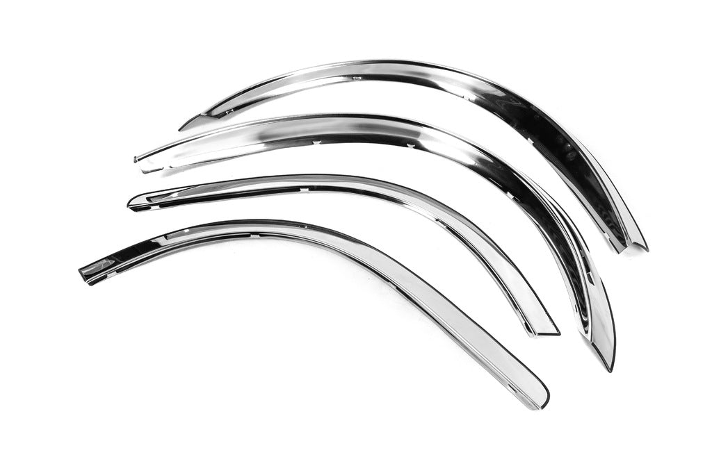 Fender flares (4 pcs, stainless steel) for Mercedes Vito W638 1996-2003 - image 1