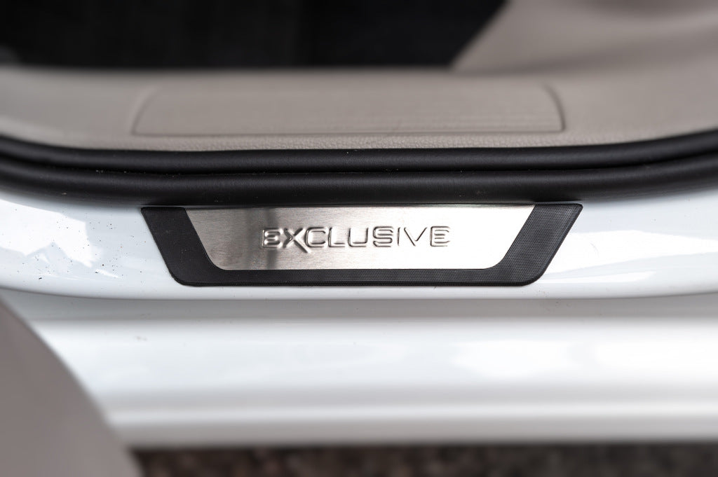 Door Sill Protectors Flexill Exclusive (4 pcs, Stainless Steel) for Volkswagen Golf 7/E-Golf 2012-2020 - image 3