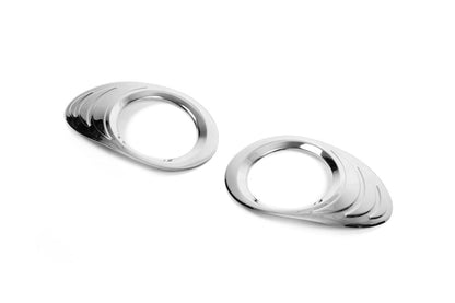 Fog light trim 2008-2013 (2 pcs, stainless steel) for Renault Kangoo 2008-2020 - image 3