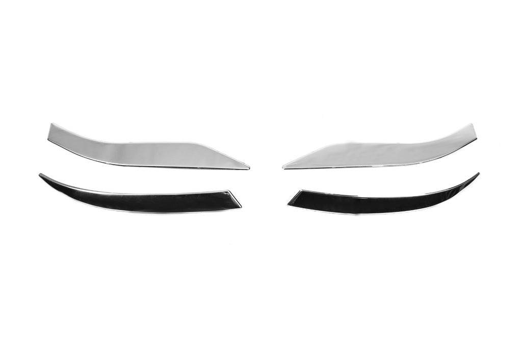 Pads on the rear lights (2 pieces, stainless steel) for Renault Clio V 2019↗︎ - Reelken Auto