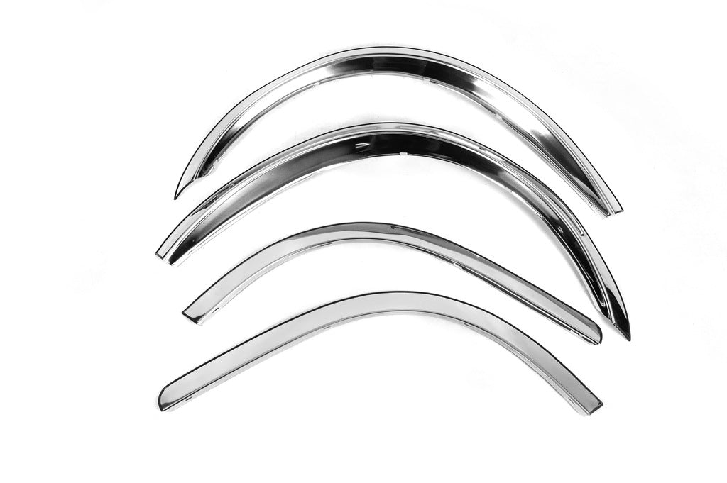 Fender flares (4 pcs, stainless steel) for Mercedes Vito W638 1996-2003 - image 3
