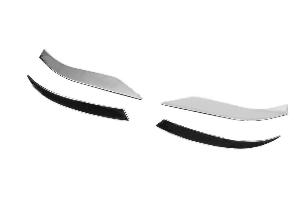 Pads on the rear lights (2 pieces, stainless steel) for Renault Clio V 2019↗︎ - Reelken Auto