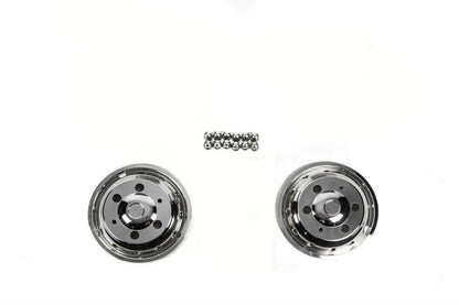 Front Stainless Steel Hubcaps OEM (2 pcs) for Iveco Daily 2014- - image 1