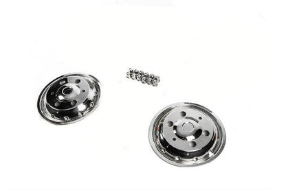 Front Stainless Steel Hubcaps OEM (2 pcs) for Iveco Daily 2014- - image 2