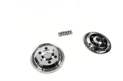 Front Stainless Steel Hubcaps OEM (2 pcs) for Iveco Daily 2014- - image 3