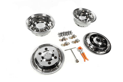 Stainless Steel Wheel Covers OEM (2-ring, 4 pcs) for Iveco Daily 2014- - image 3