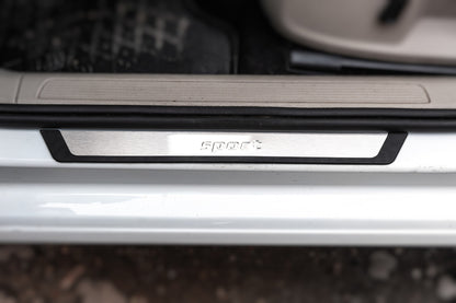 Door Sill Protectors Flexill Sport (4pcs, Stainless Steel) for Volkswagen Golf 7/E-Golf 2012-2020 - image 2