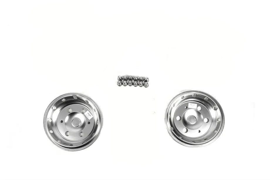 Front Stainless Steel Hubcaps OEM (2 pcs) for Iveco Daily 2014- - image 5