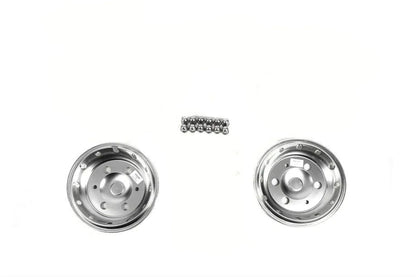 Front Stainless Steel Hubcaps OEM (2 pcs) for Iveco Daily 2014- - image 5