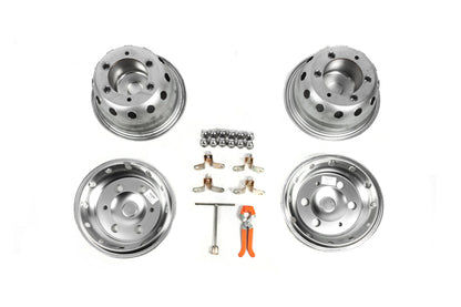 Stainless Steel Wheel Covers OEM (2-ring, 4 pcs) for Iveco Daily 2014- - image 4