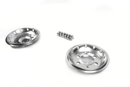 Front Stainless Steel Hubcaps OEM (2 pcs) for Iveco Daily 2014- - image 4