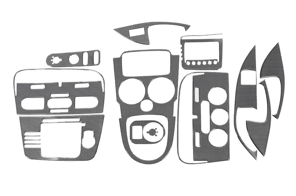 Dashboard Trim Covers (Large Set) for Seat Altea 2004-2015 - image 3