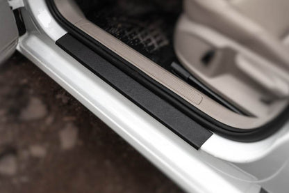Door sill plates ABS DDU (4 pcs., plastic) for Volkswagen Golf 7/E-Golf - Reelken Auto