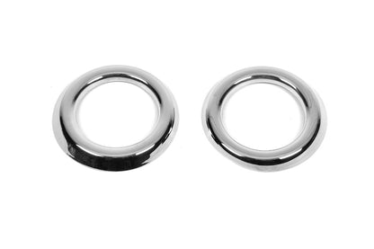 Covers for fog lights 2014-2018 (2 pcs, stainless steel) for Ford Transit 2014↗ - image 1
