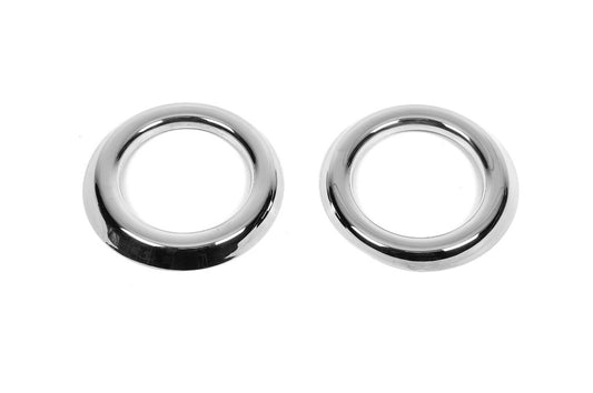 Covers for fog lights 2014-2018 (2 pcs, stainless steel) for Ford Transit 2014↗ - image 1