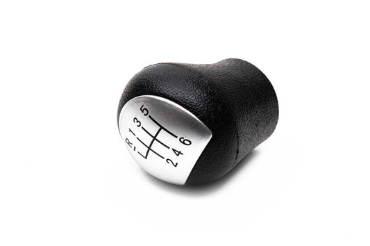 6-speed gear shift knob (black+gray) for Renault Kangoo 1998-2008 - Reelken Auto