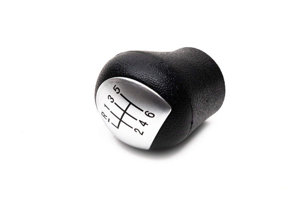 Gear Shift Knob 6-Speed (black+gray) for Renault Kangoo 1998-2008 - image 2