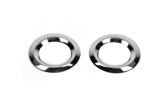 Covers for foglights (2 pcs, stainless steel) for Mercedes Vito / V-class W447 2014↗ year - Reelken Auto