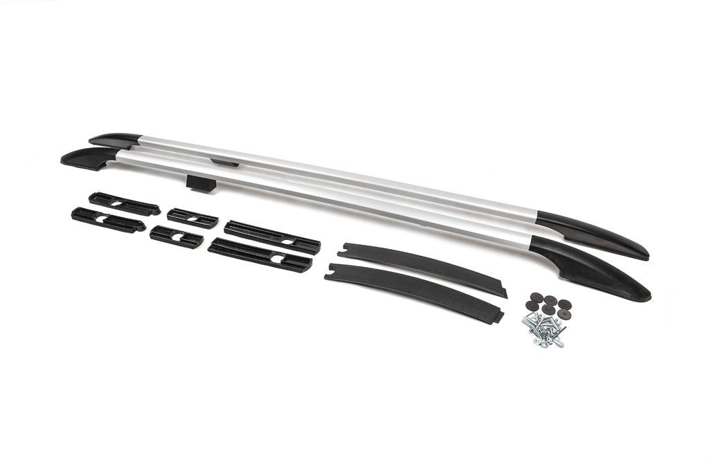 Roof rails OmsaLine Solid (2 pieces, gray) for Ford Connect 2014-2021 - image 1