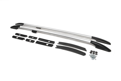 Roof rails OmsaLine Solid (2 pieces, gray) for Ford Connect 2014-2021 - image 1