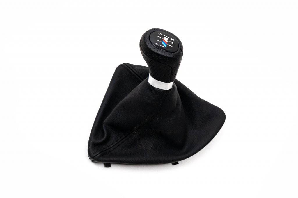 Gearbox cover + OEM handle (leatherette) for BMW 1 series E81/82/87/88 2004-2011 - Reelken Auto