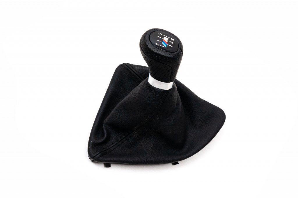 Gear Shift Boot + Knob OEM (Leatherette) for BMW 1 Series E81/82/87/88 2004-2011 - image 1