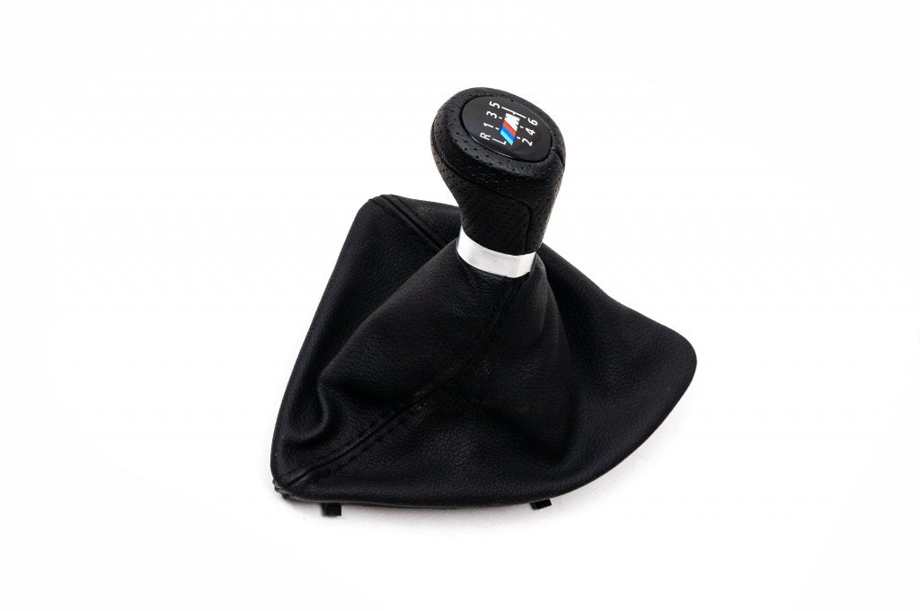 Gear Shift Boot + Knob OEM (Leatherette) for BMW 1 Series E81/E82/E87/E88 2004-2011 - image 1