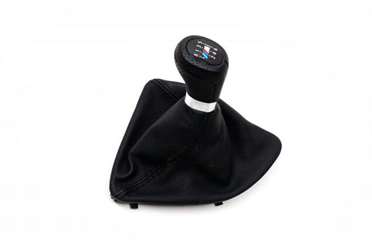 Gear Shift Boot + Knob OEM (Leatherette) for BMW 1 Series E81/E82/E87/E88 2004-2011 - image 1