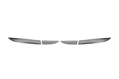 Tail Light Covers (2 pcs, Black Chrome) for Renault Clio IV 2012-2019 - image 2