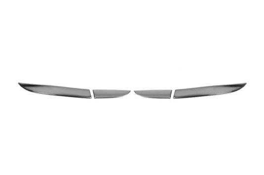 Tail Light Covers (2 pcs, Black Chrome) for Renault Clio IV 2012-2019 - image 2