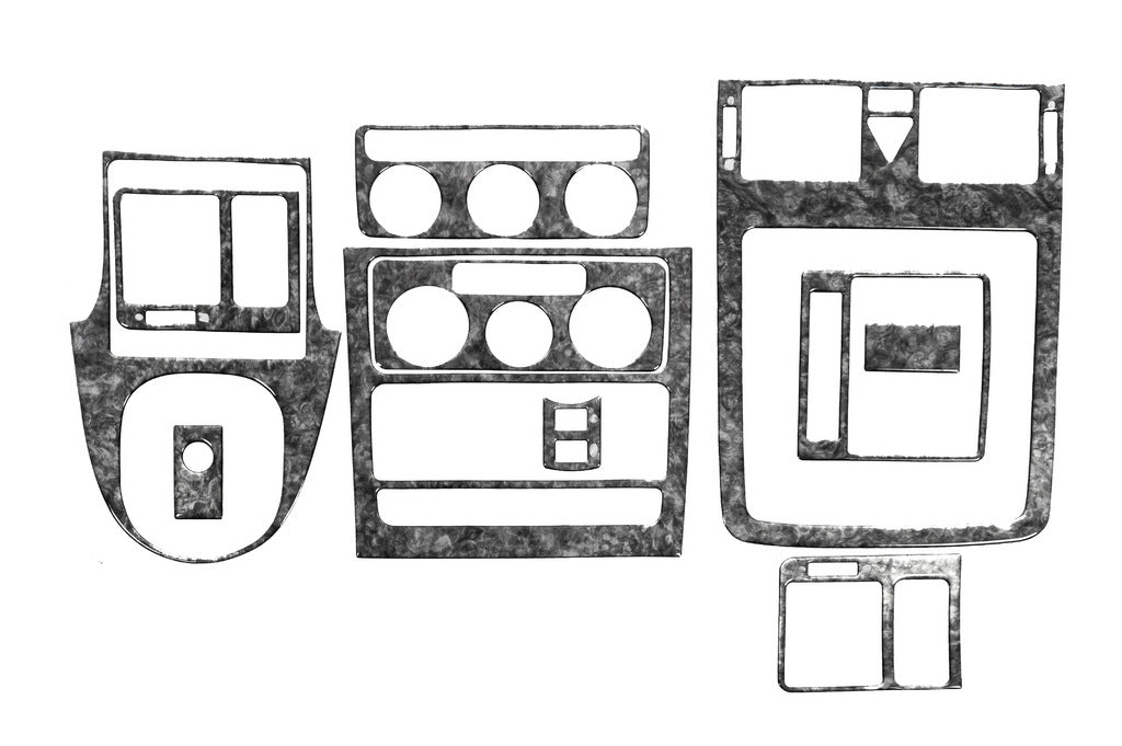 Dashboard Trim Covers for Volkswagen Touran 2003-2010 - image 3