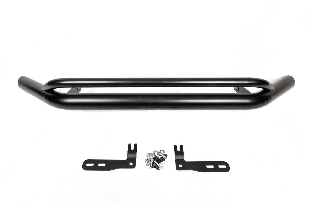 Double front mustache Vegas (2015-2020, black, 76mm) for Toyota Hilux 2015↗ - Reelken Auto