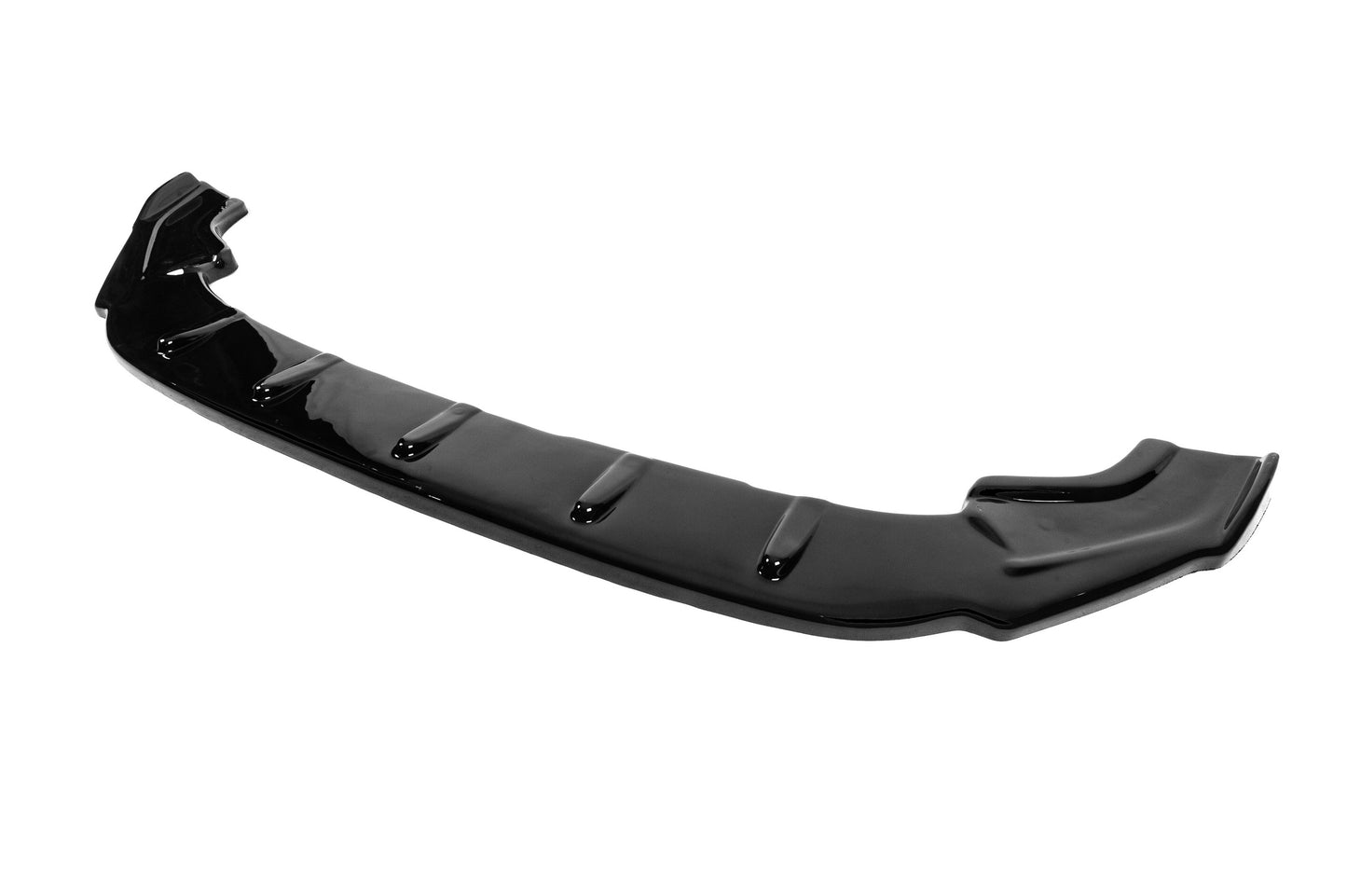 Front Lip Spoiler DPT V-4 (for R / R-Line HB, 2017-2019, Gloss Black) for Volkswagen Golf 7/E-Golf 2012-2020 - image 3