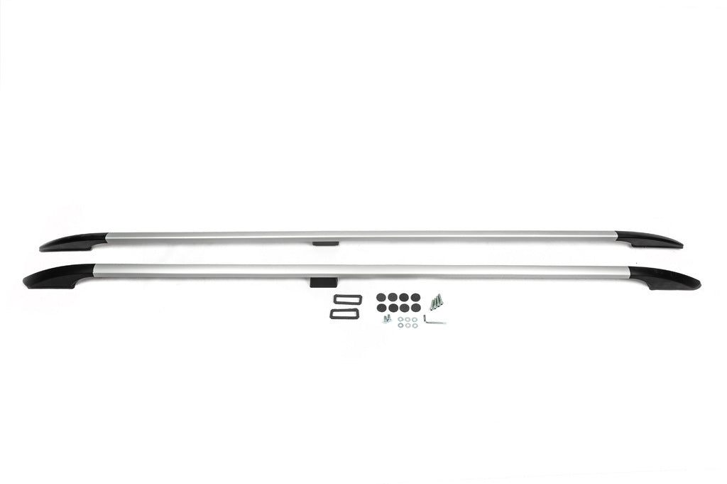 Roof rails OmsaLine Solid (2 pieces, gray) for Ford Custom 2013-2022 - image 2
