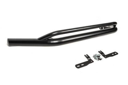Double front mustache Vegas (2015-2020, black, 76mm) for Toyota Hilux 2015↗ - Reelken Auto