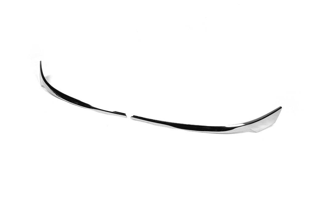 Cilia on the headlights (2 pcs, stainless steel) for Volkswagen T6 - Reelken Auto