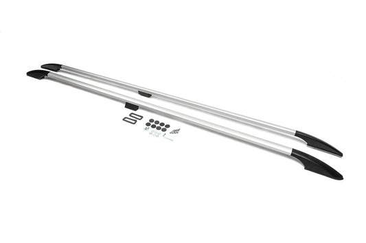 Roof rails OmsaLine Solid (2 pieces, gray) for Ford Custom 2013-2022 - image 1