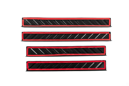 Door sills EuroCap (4 pcs, ABS) for SsangYong Musso II 2018 - image 3