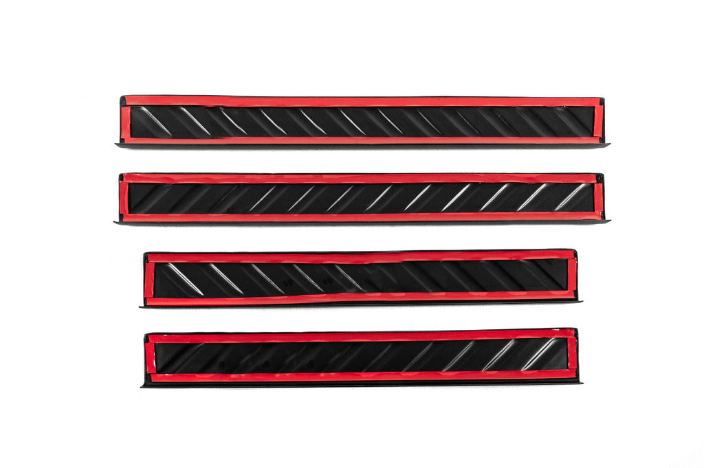 Door Sill Covers EuroCap (4 pcs, ABS) for SsangYong Musso ІІ 2018- - image 3