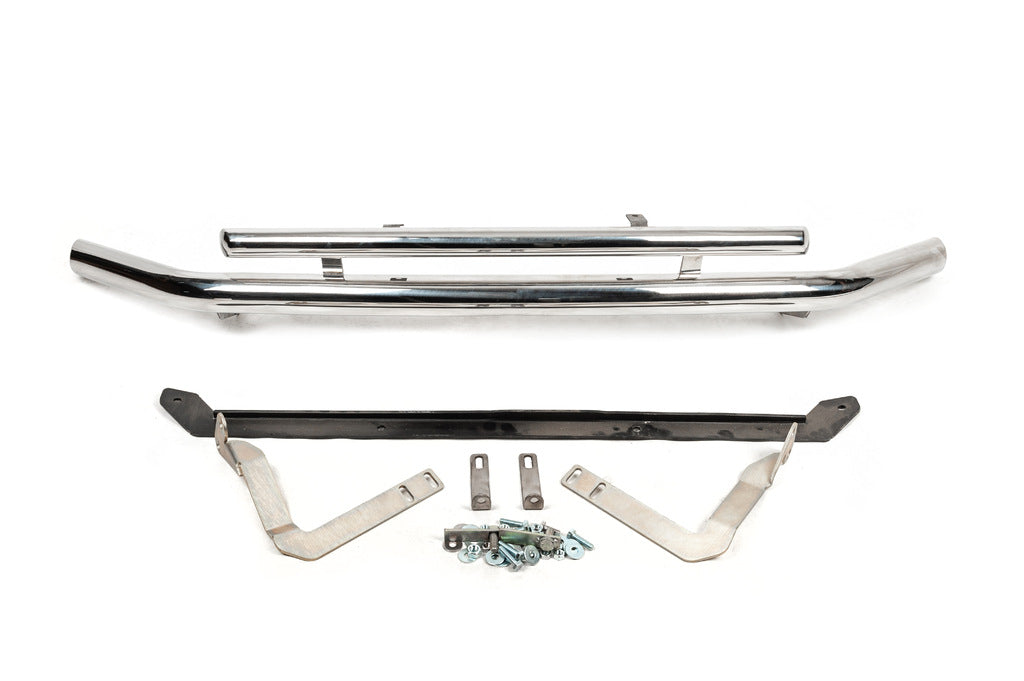 Front Double Bar 60/48mm Stainless Steel for Volkswagen Caddy 2010-2015 - image 2
