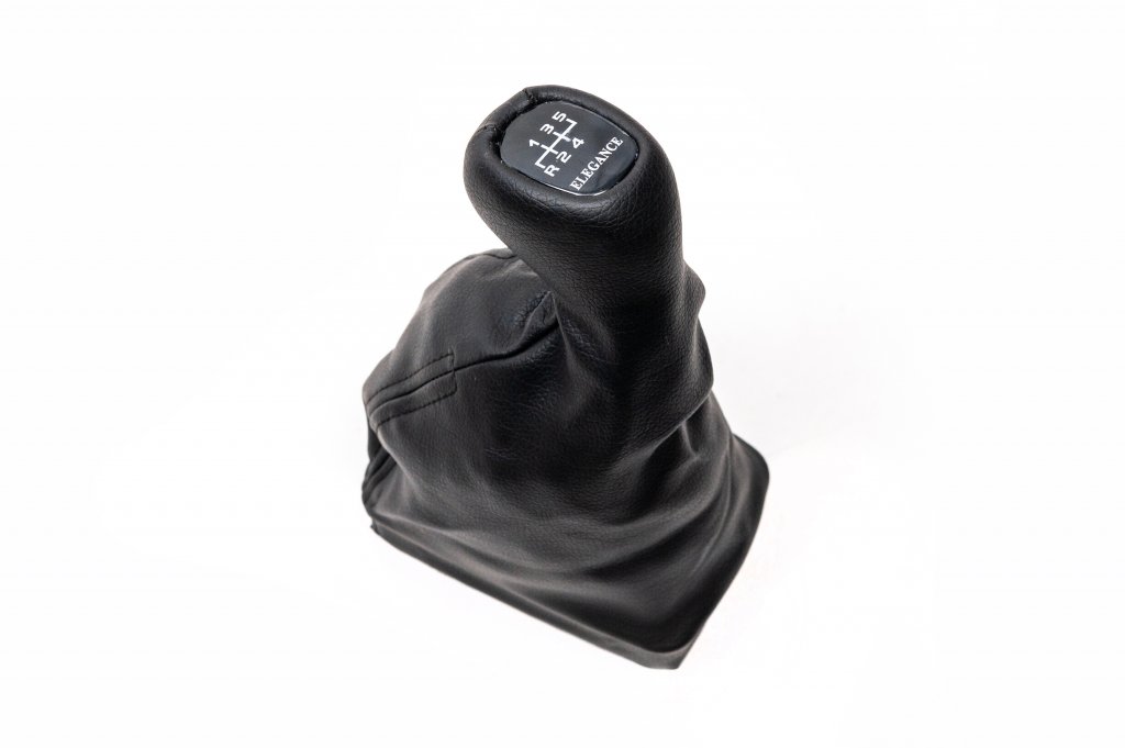 Gear Shift Boot + Knob Elegance (Leatherette) for Mercedes C-class W202 1993-2001 - image 1