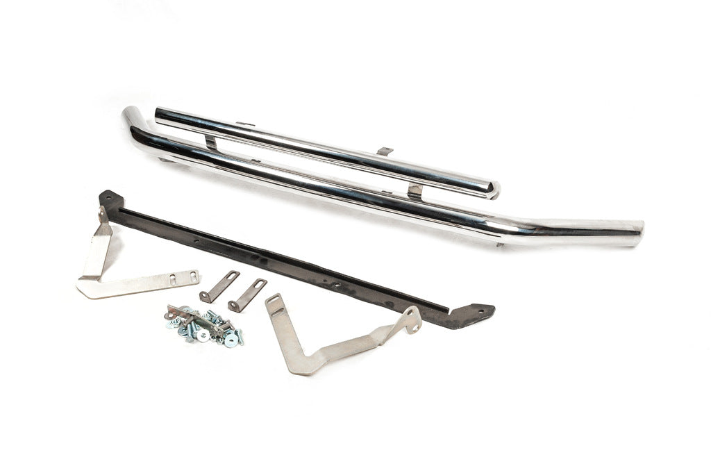 Front Double Bar 60/48mm Stainless Steel for Volkswagen Caddy 2010-2015 - image 3