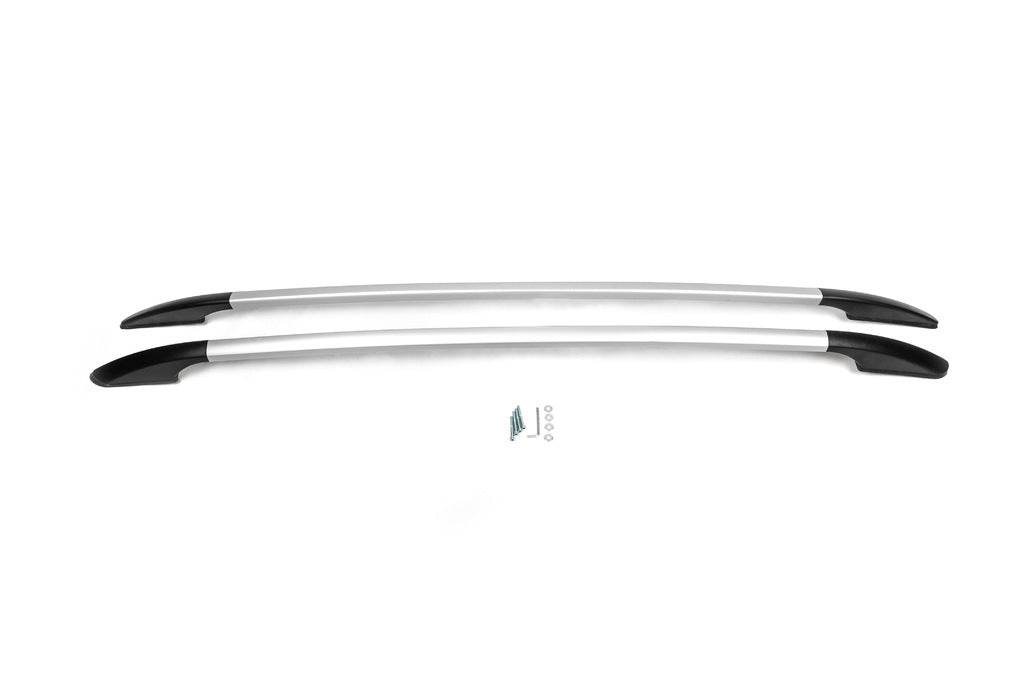Roof rails OmsaLine Solid (2 pieces, gray) for Ford Kuga/Escape 2013-2019 - Reelken Auto