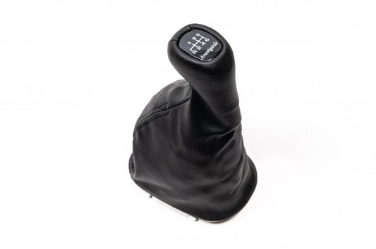Gearbox cover + Avantgard handle (2000-2004, leatherette) for Mercedes C-class W203 2000-2007 - Reelken Auto
